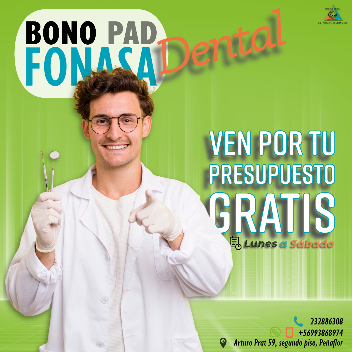 Bono Pad FONASA 54 Dermous