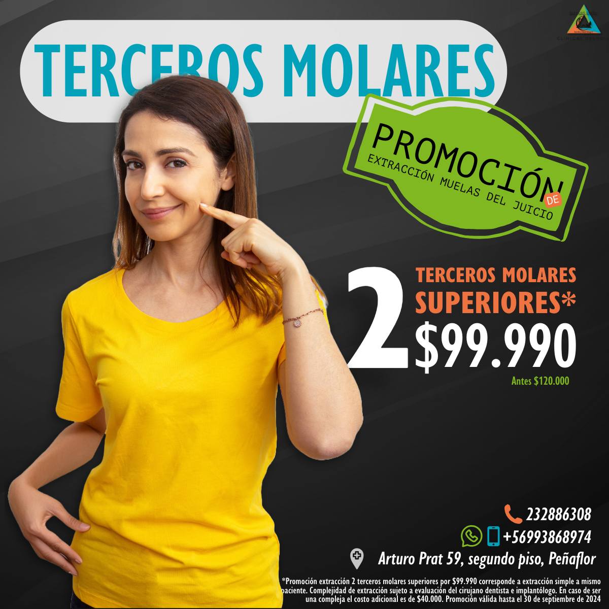 Terceros Molares 30 Dermous